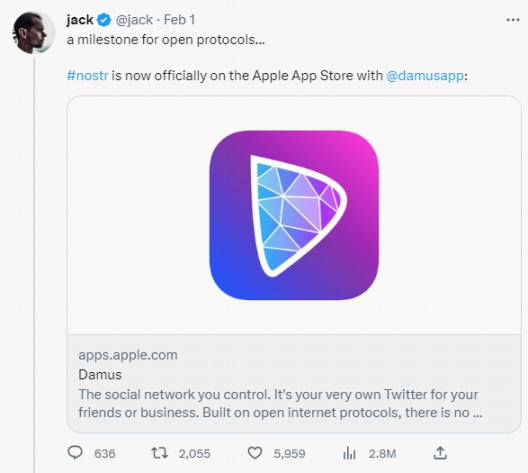 爆火的 Damus，会将 Web3 带向何处？