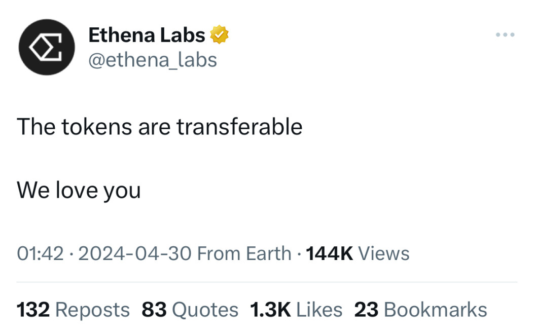 空投额度过少、限制条件过多......EigenLayer空投争议盘点