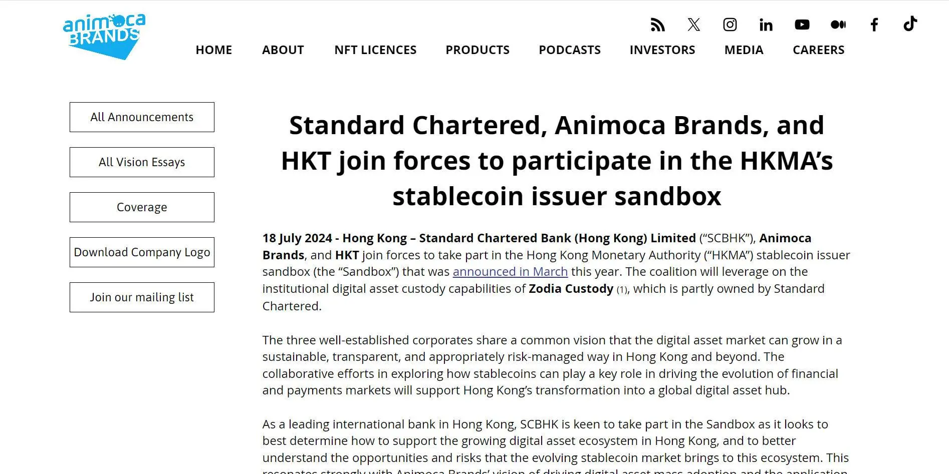 香港稳定币发行人“沙盒”出炉,谁是最强选手,赛道前景如何?