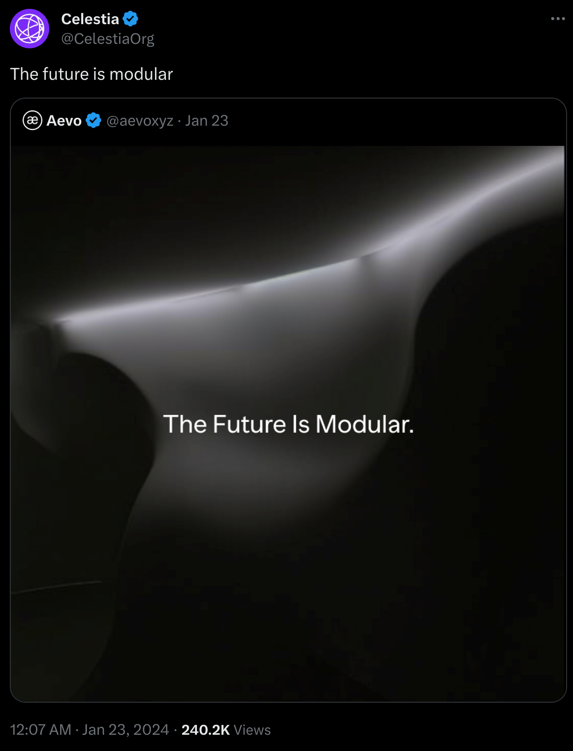 技术协同与市场升级：Aevo 与 Celestia 合作的战略价值分析