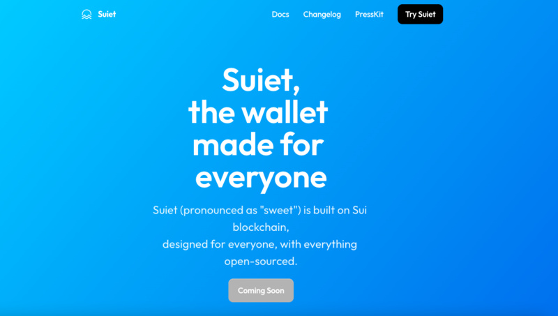 盘点Sui生态20个值得关注的项目,其中8个已进入测试阶段