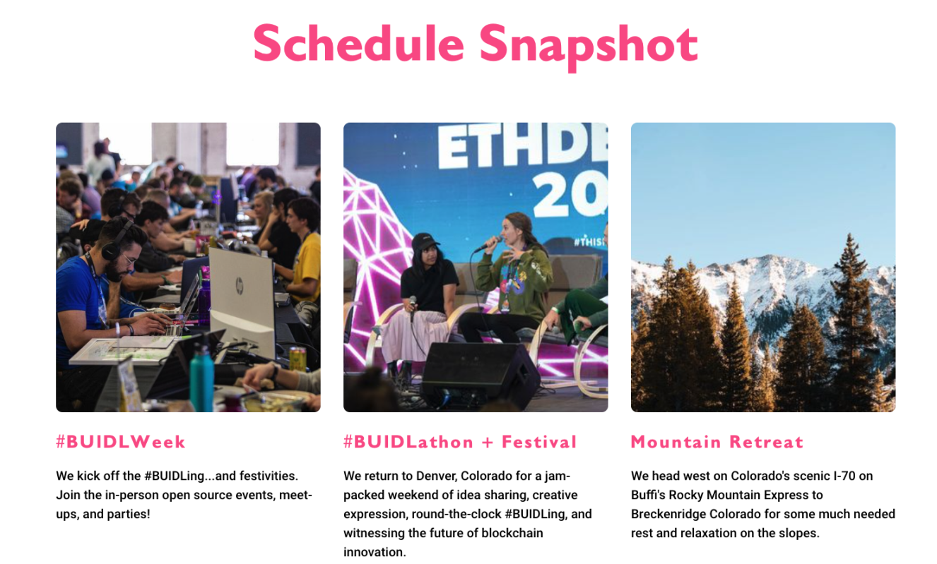 ETHDenver 2023 周边活动日程一览