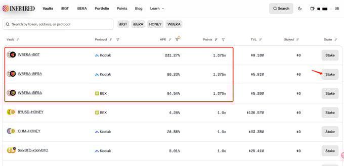 Berachain流动性之王Infrared Finance ：项目简介及积分计划操作教程