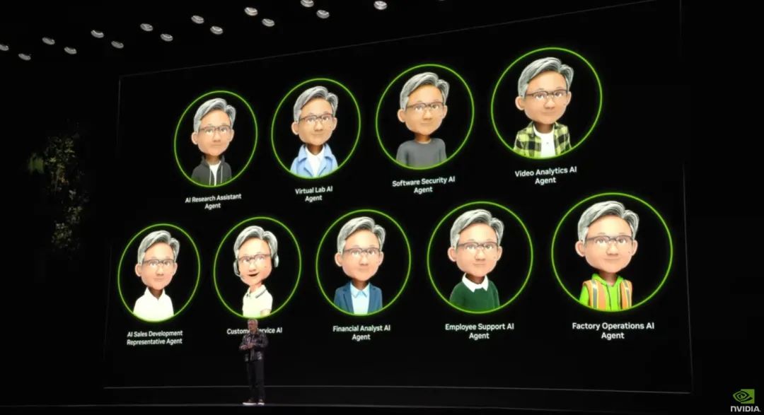 官宣超强GPU、AI超级计算机等重磅产品后,黄仁勋:AI代理“可能带来万亿美元的商机”