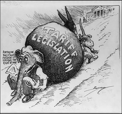 万字梳理美国关税往事：历史不会重演，但会抄袭