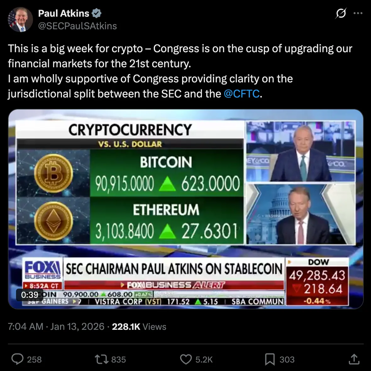 加密市场结构法案明晚即将审议，深度剖析四大核心争议