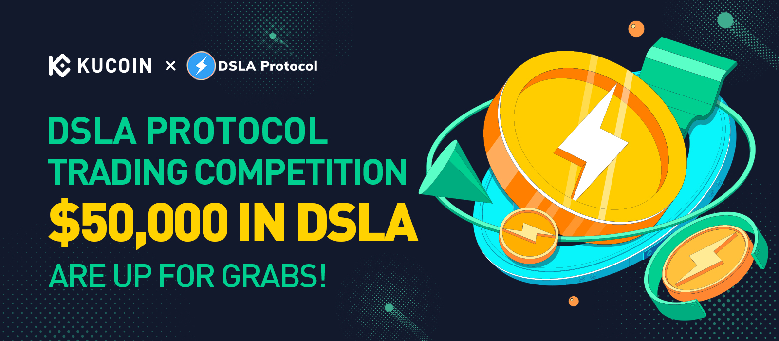DSLA Protocol Trading Competition, $50,000 in DSLA Are Up for Grabs!