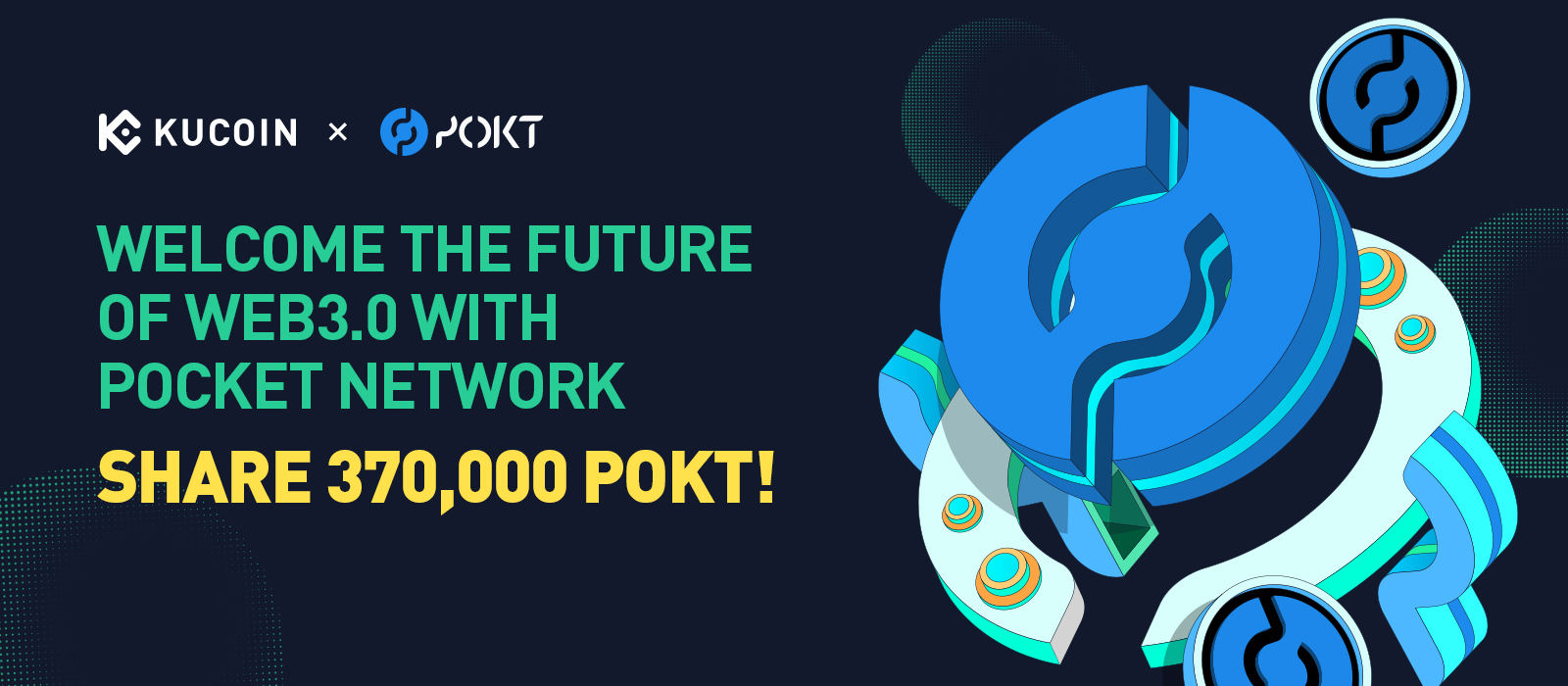 Welcome The Future of Web3.0 with Pocket Network, Share 370,000 POKT!