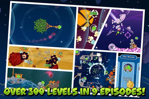 愤怒的小鸟太空版(Angry Birds Space)手机赚钱软件截图4