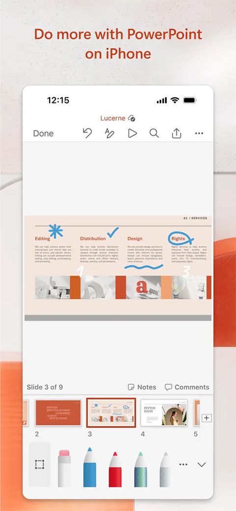 Microsoft PowerPoint ios版(ppt)手机赚钱软件截图5