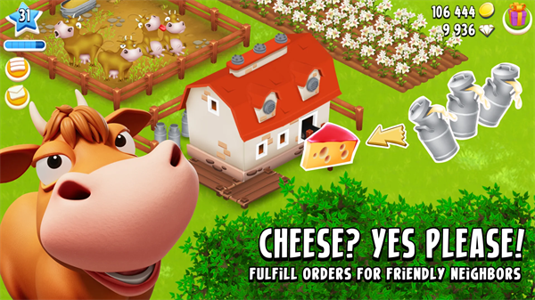卡通农场国际服(Hay Day)手机赚钱软件截图5