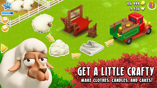 卡通农场国际服(Hay Day)手机赚钱软件截图3