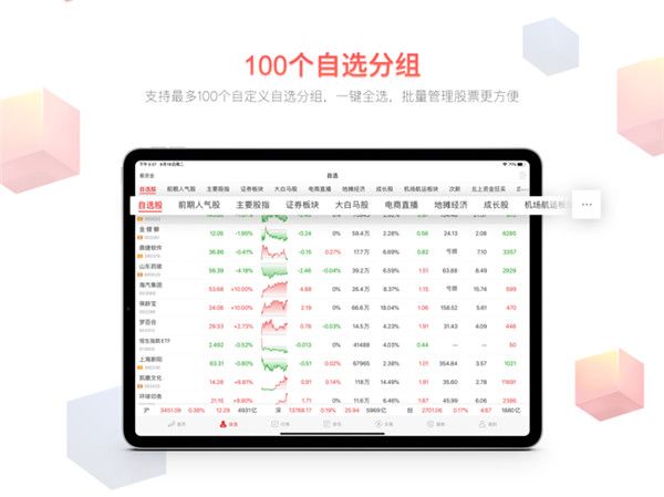 同花顺iPad版手机赚钱软件截图2