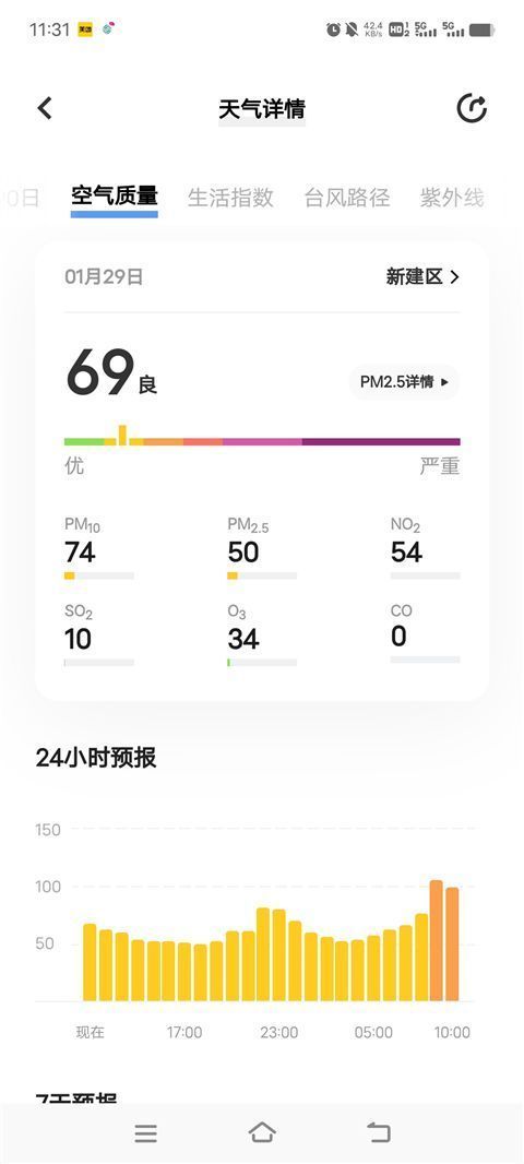 vivo天气App手机赚钱软件截图2