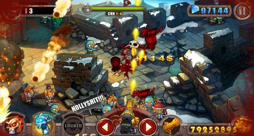暴击僵尸官方正版(Zombie Evil)手机赚钱软件截图2