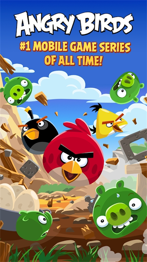 愤怒的小鸟ios官方正版(Angry Birds)手机赚钱软件截图1