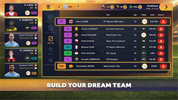 Soccer Manager 2026苹果版手机赚钱软件截图4