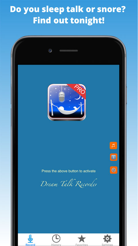 梦话记录器ios版(Dream Talk Recorder Pro)手机赚钱软件截图1