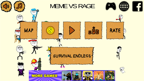 卧槽大战尼玛最新版(Meme Vs Rage)手机赚钱软件截图2