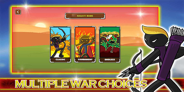 火柴人英雄之战官方正版(Hero stick war)手机赚钱软件截图3