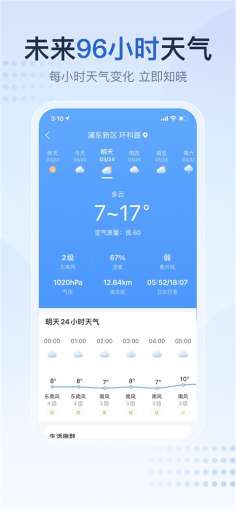 2345天气王ios版手机赚钱软件截图1