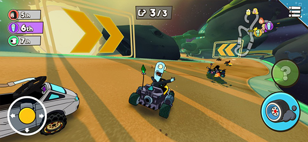 Warped Kart Racers苹果版手机赚钱软件截图3