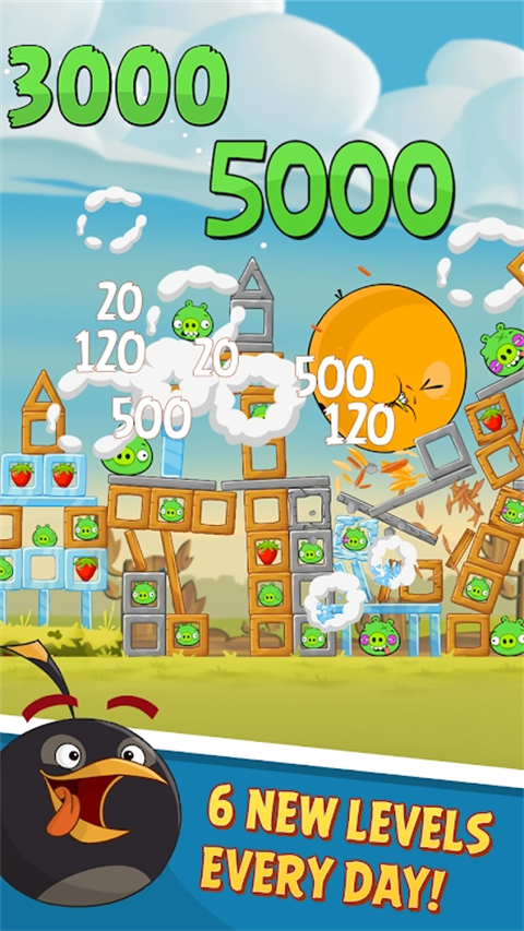 愤怒的小鸟ios官方正版(Angry Birds)手机赚钱软件截图4