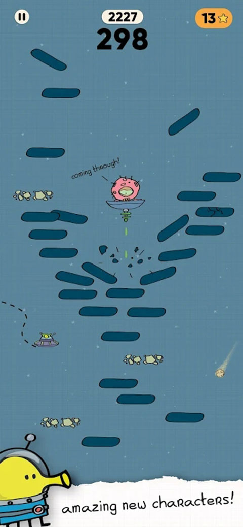 涂鸦跳跃2官方正版(Doodle Jump 2)手机赚钱软件截图1