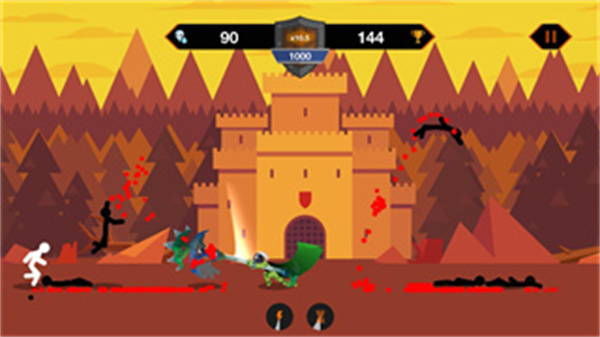 奋战火柴人2(Stick Fight 2)手机赚钱软件截图1