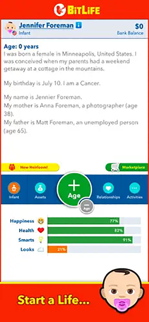 BitLife官方最新版手机赚钱软件截图3