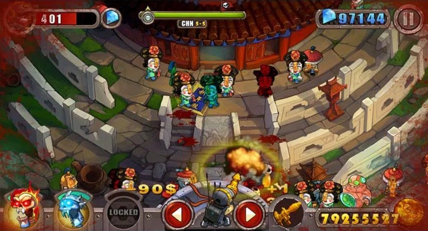 暴击僵尸官方正版(Zombie Evil)手机赚钱软件截图3