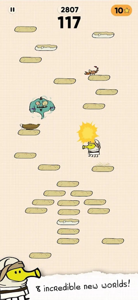涂鸦跳跃2官方正版(Doodle Jump 2)手机赚钱软件截图3