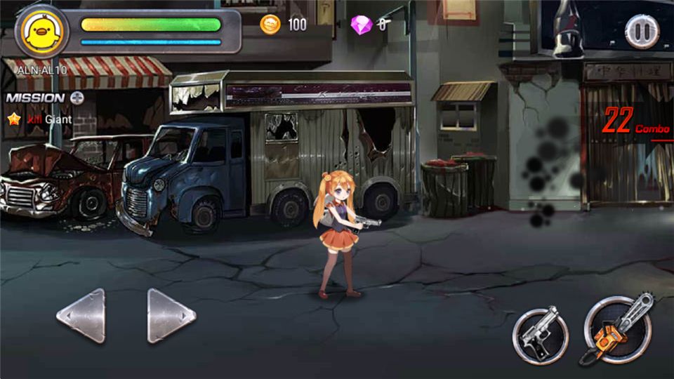 女孩僵尸杀手手机赚钱软件截图3