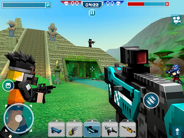 像素车官方正版(Blocky Cars Online)手机赚钱软件截图5