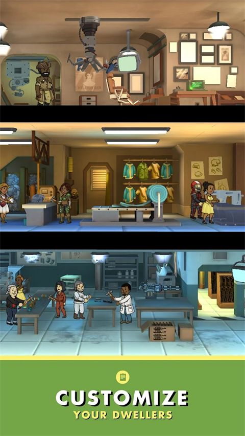 辐射避难所国际版(Fallout Shelter)手机赚钱软件截图2