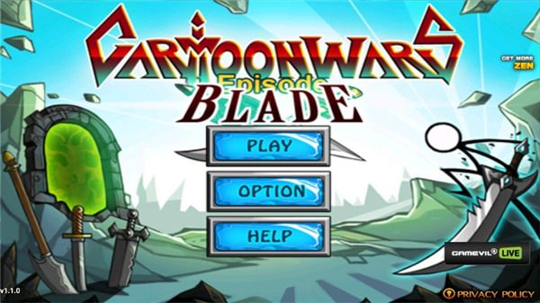 卡通战争刀片手机版(Cartoon Wars Blade)手机赚钱软件截图1