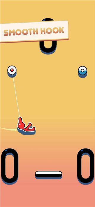 火柴人绳索跳跃(Stickman Hook)手机赚钱软件截图3