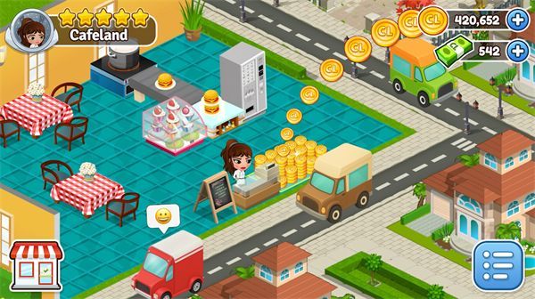 cafeland餐厅游戏手机赚钱软件截图2