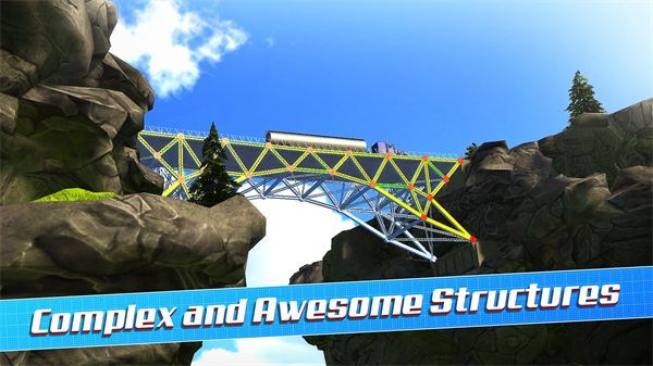 桥梁设计师游戏最新版本(Bridge Construction Simulator)手机赚钱软件截图1