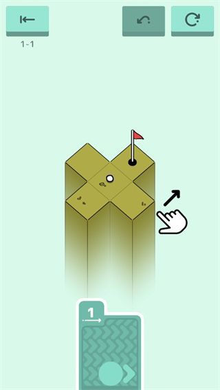 高尔夫之巅中文版(Golf Peaks)手机赚钱软件截图1