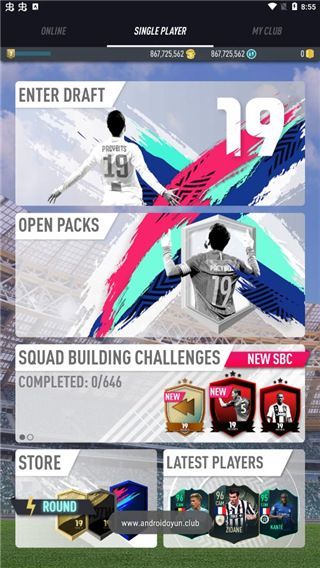 pacybits fut 19手机版手机赚钱软件截图1