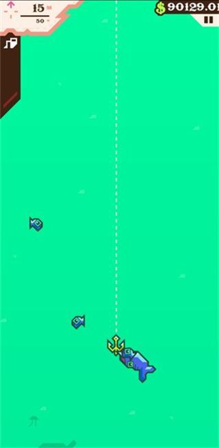 荒谬的钓鱼游戏(Ridiculous Fishing)手机赚钱软件截图2