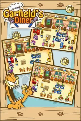 加菲猫餐厅中文版(Garfield's Diner)手机赚钱软件截图2