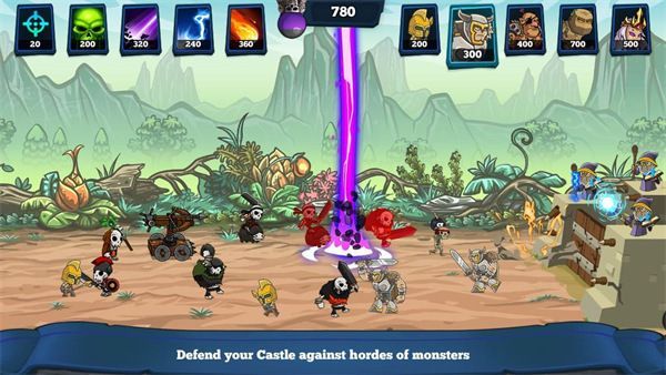 怪兽军团游戏中文版(Monster Hordes)手机赚钱软件截图1