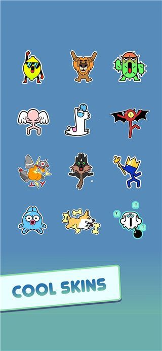 火柴人绳索跳跃(Stickman Hook)手机赚钱软件截图4