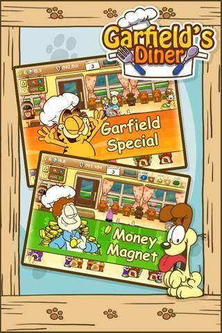 加菲猫餐厅中文版(Garfield's Diner)手机赚钱软件截图3