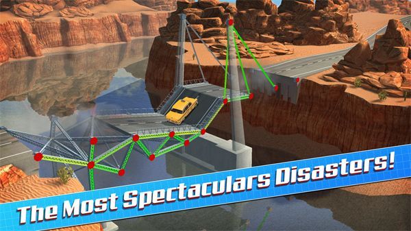 桥梁设计师游戏最新版本(Bridge Construction Simulator)手机赚钱软件截图4