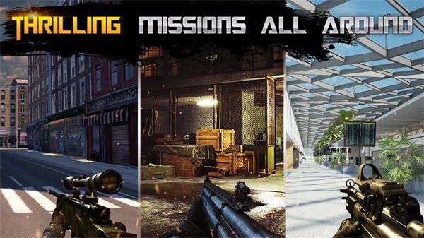 狙击手的反击官方版(Sniper Attack)手机赚钱软件截图1