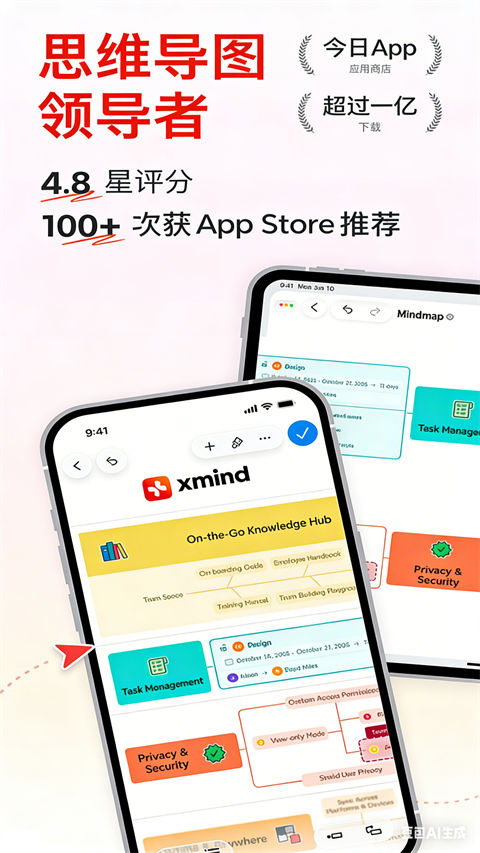 XMind思维导图ios版手机赚钱软件截图1