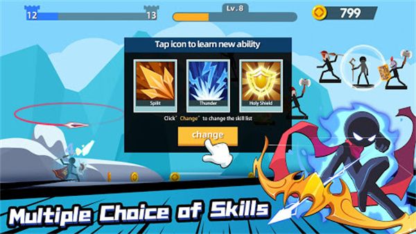 火柴人神射手国际版最新版(Stickman Master)手机赚钱软件截图2